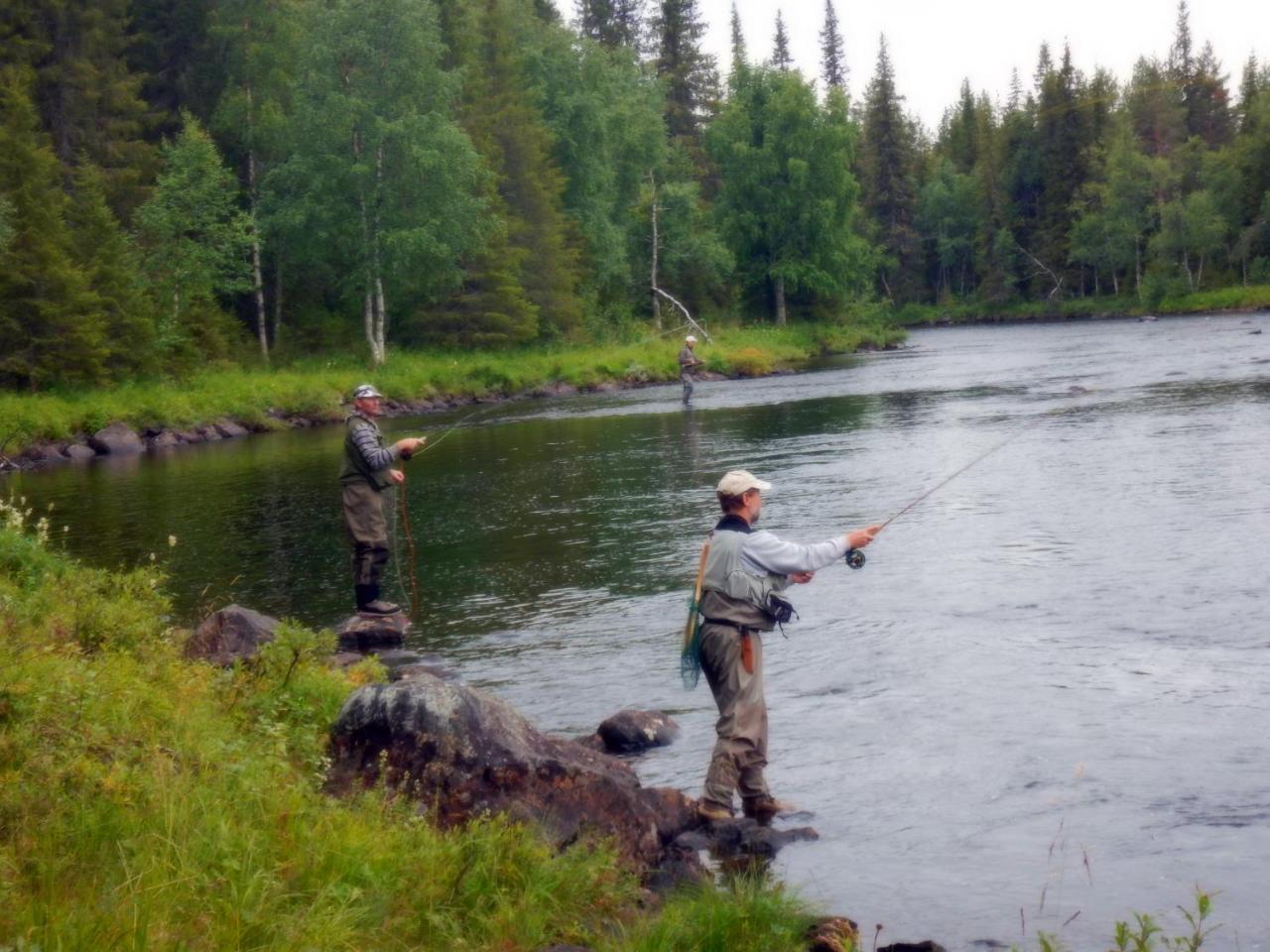Cottage On Wild River In Lapland/Sweden Karlsten Zewnętrze zdjęcie
